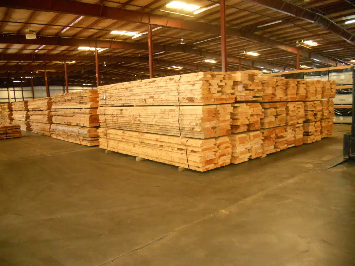 Heart Pine Flooring - Storage of Kiln Dried Products - 2