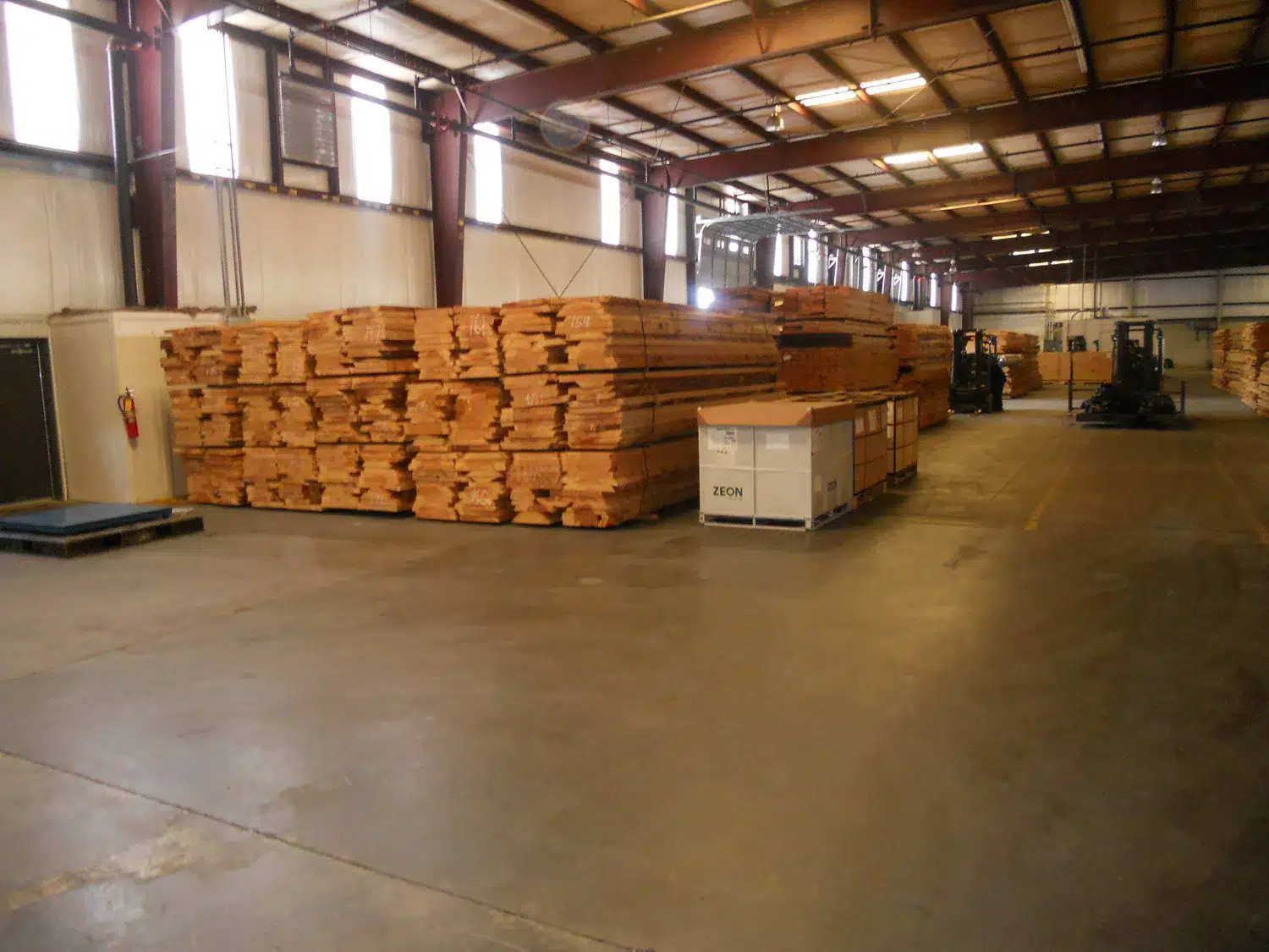 Heart Pine Flooring - Storage of Kiln Dried Products - 3